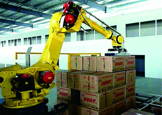 Китай Машинное оборудование упаковки индустрии напитка робототехническое, упаковывая безопасность высокого уровня роботов поставщик
