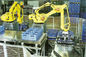 Машинное оборудование упаковки индустрии напитка робототехническое, упаковывая безопасность высокого уровня роботов поставщик