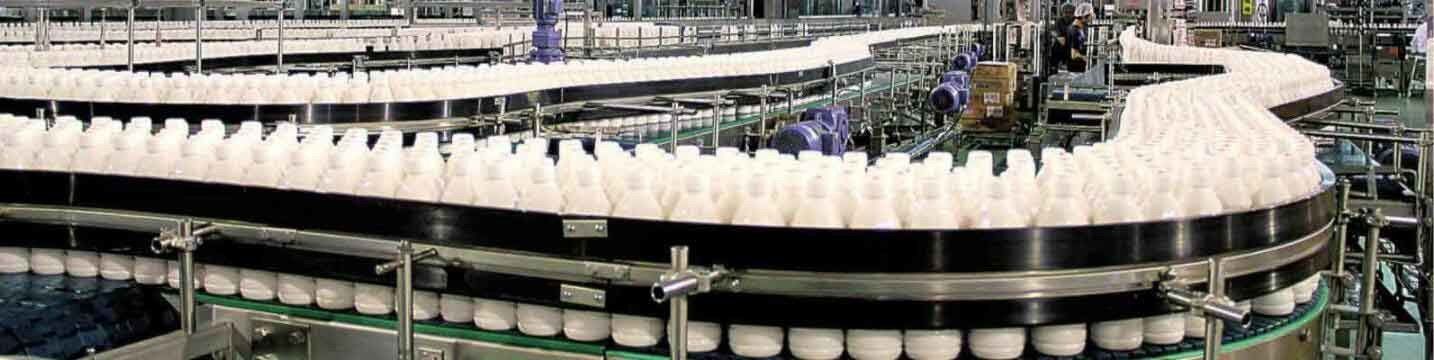 Производственная линия молокозавода