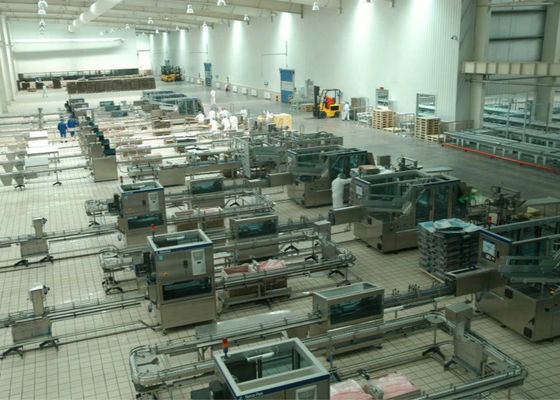 Китай Подушка - форма упакованная производственная линия молокозавода, молочные продукты изготовляя машины поставщик