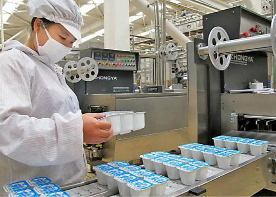 Китай Пластиковая производственная линия молокозавода чашки, бактерии молочной кислоты оборудования производственной линии йогурта поставщик