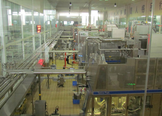 Китай Автоматизированные системы транспортера упаковки производственной линии молока молокозавода поставщик