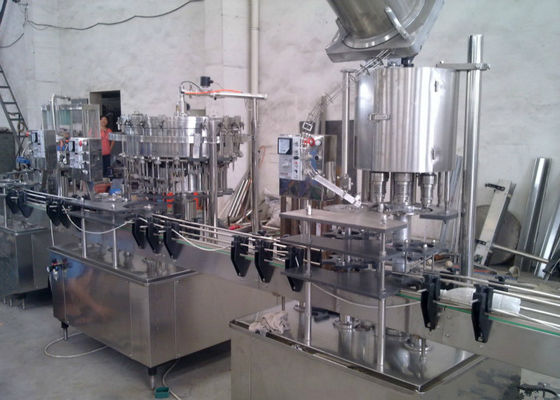 Китай Автоматическая консервная крышка с колечком консервирует стиральную машину стеклянной бутылки для пищевой промышленности поставщик