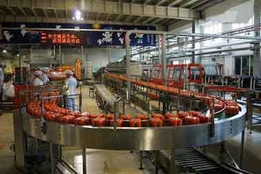 Китай Линия автоматического производства плод напитка/овощ для сока смешивает поставщик